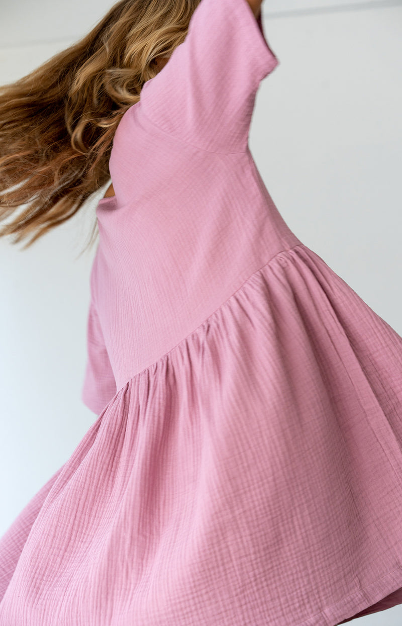 Darcey Dress Blush Pink