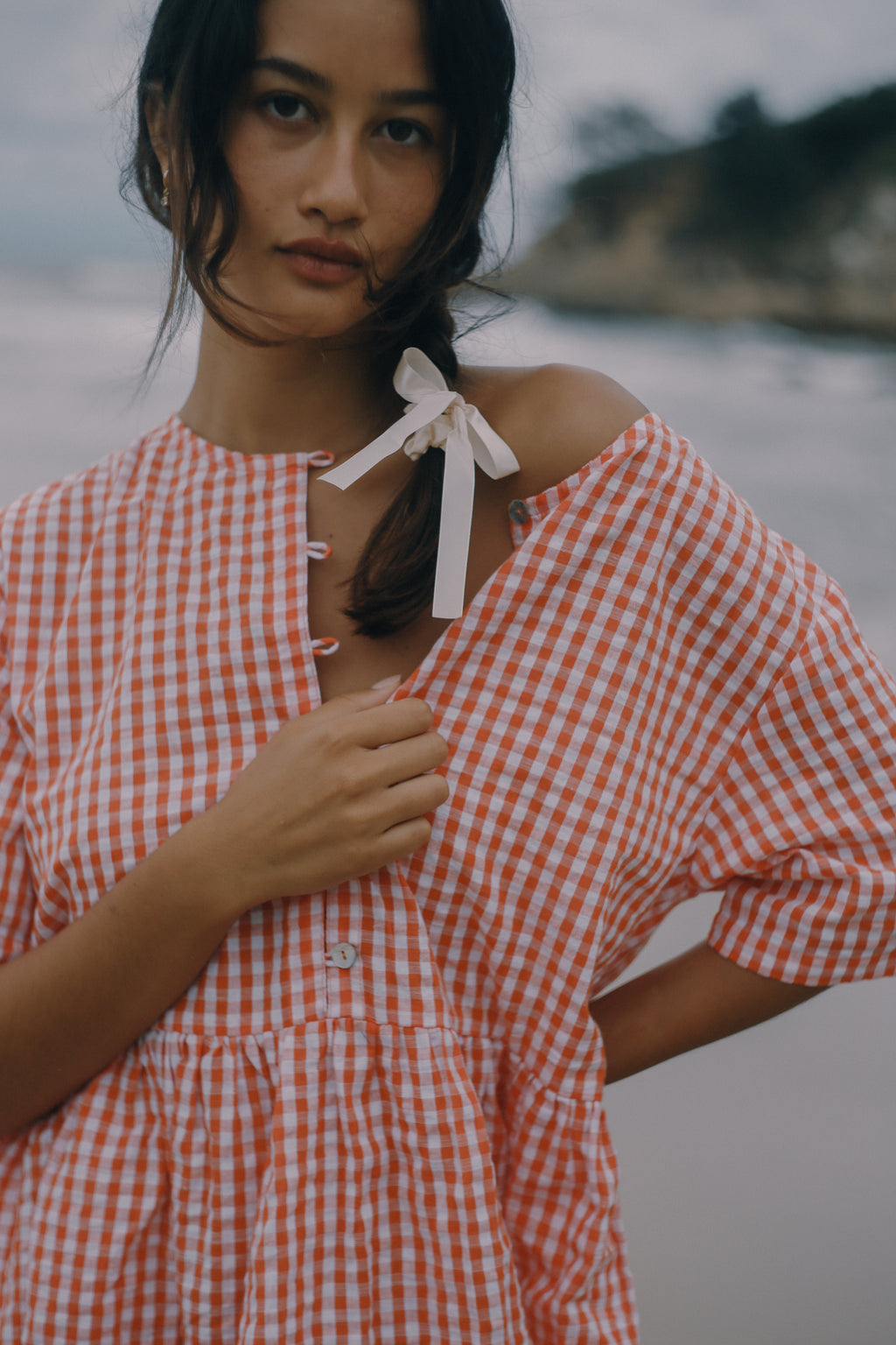 Darcey Dress Starburst Gingham