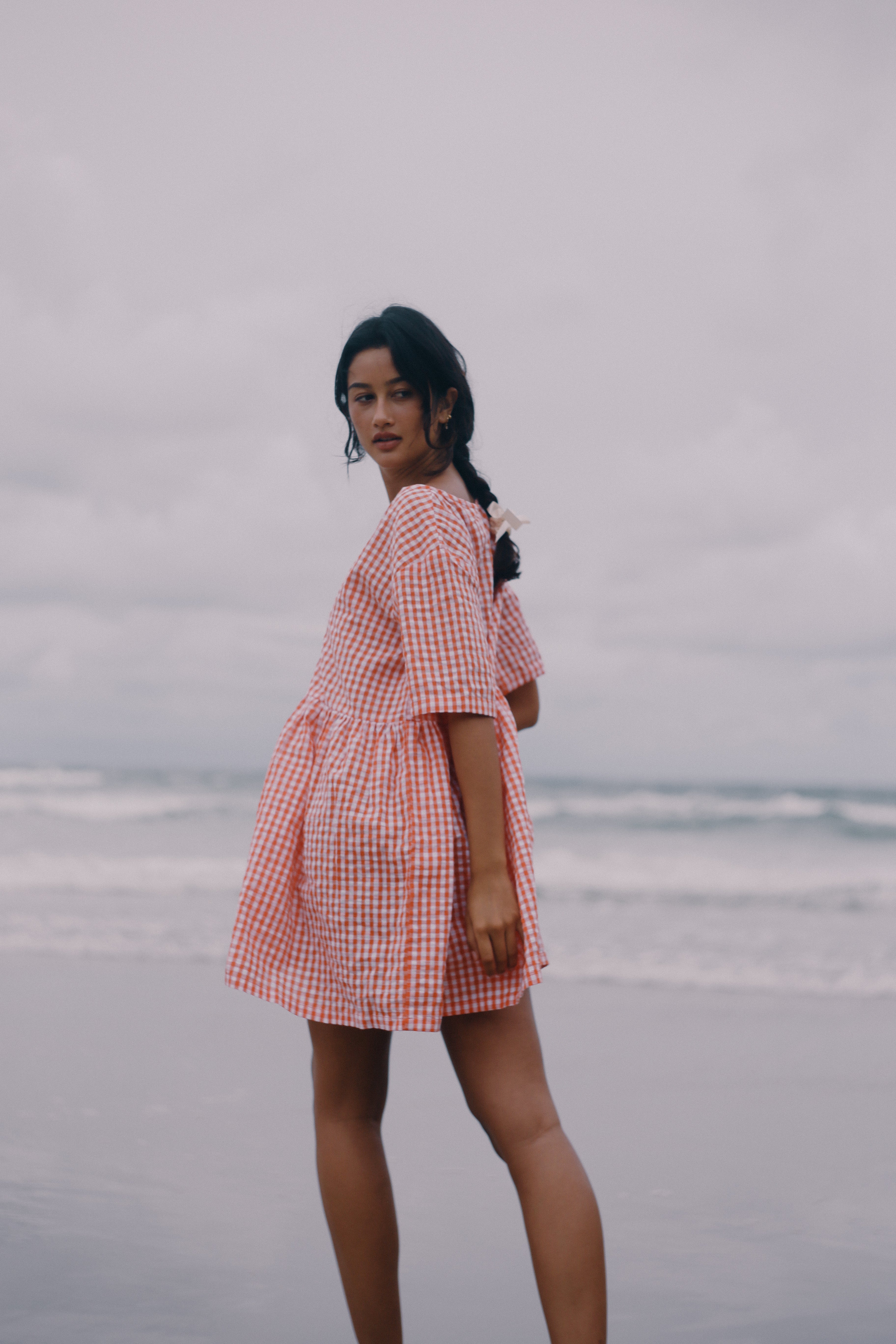 Darcey Dress Starburst Gingham