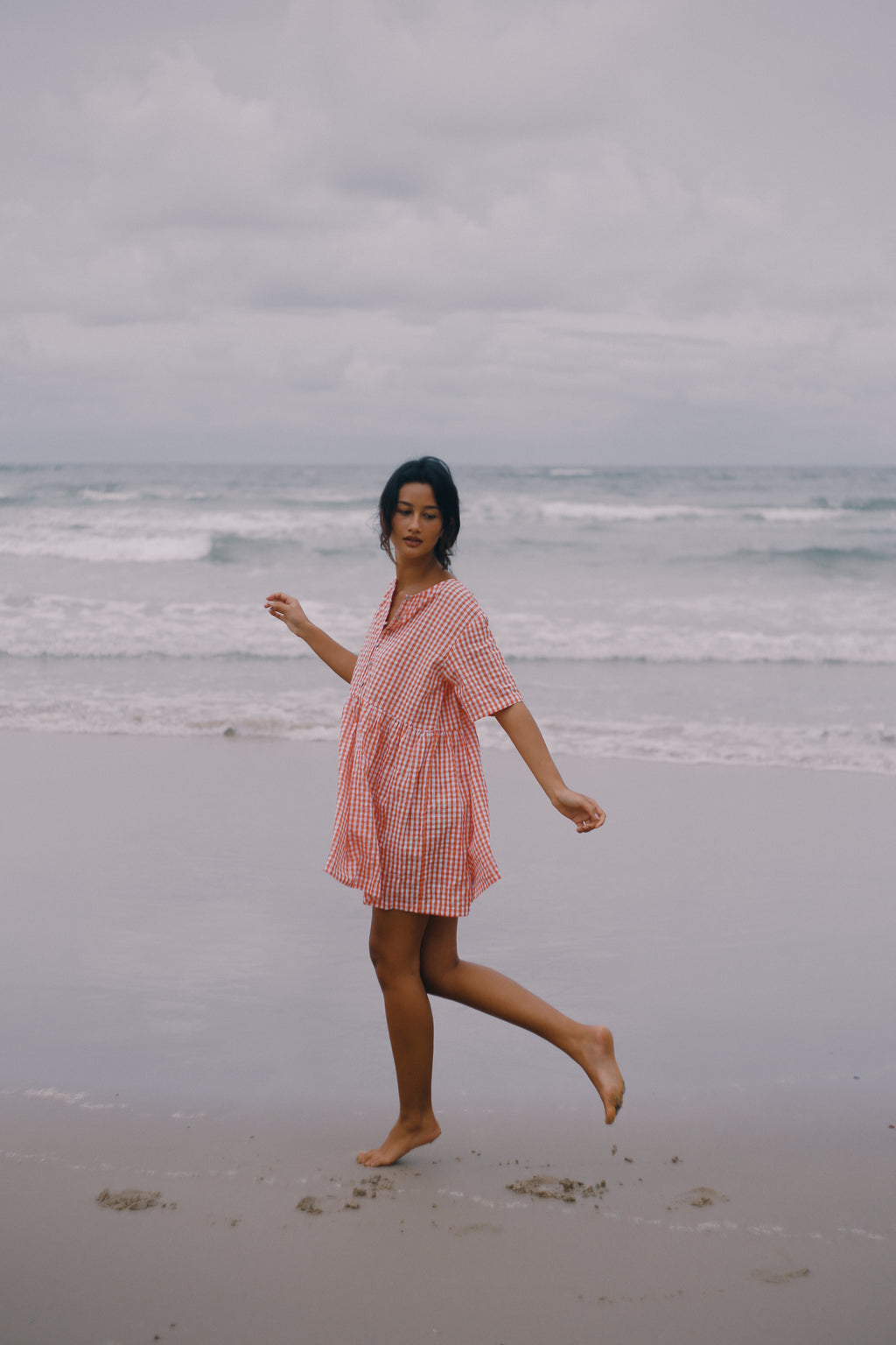 Darcey Dress Starburst Gingham