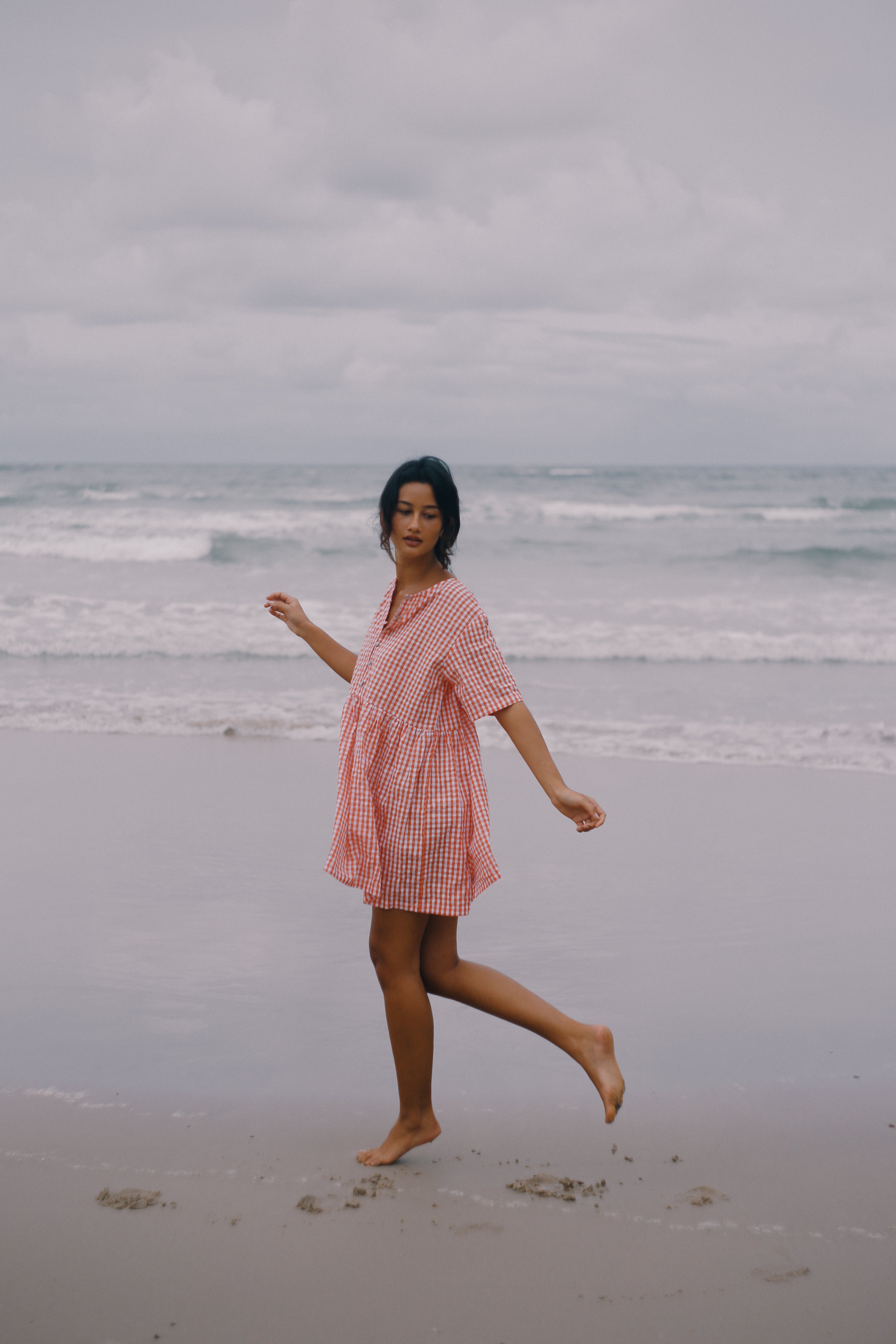 Darcey Dress Starburst Gingham
