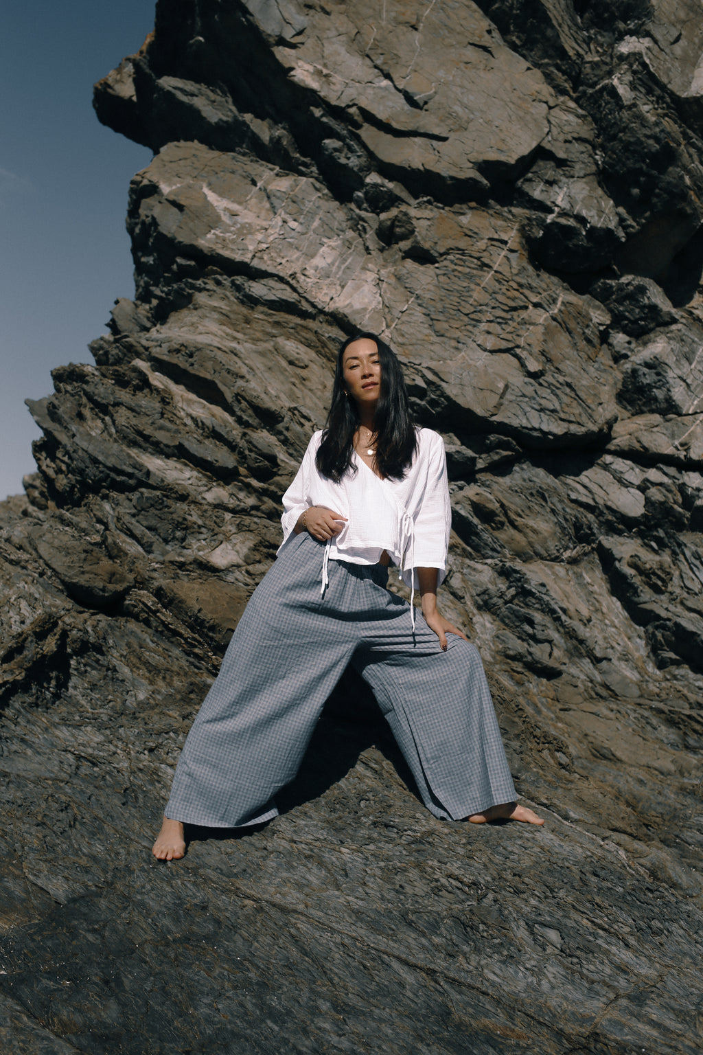 Ivy Pant Cloud Hemp Check (PRE ORDER)