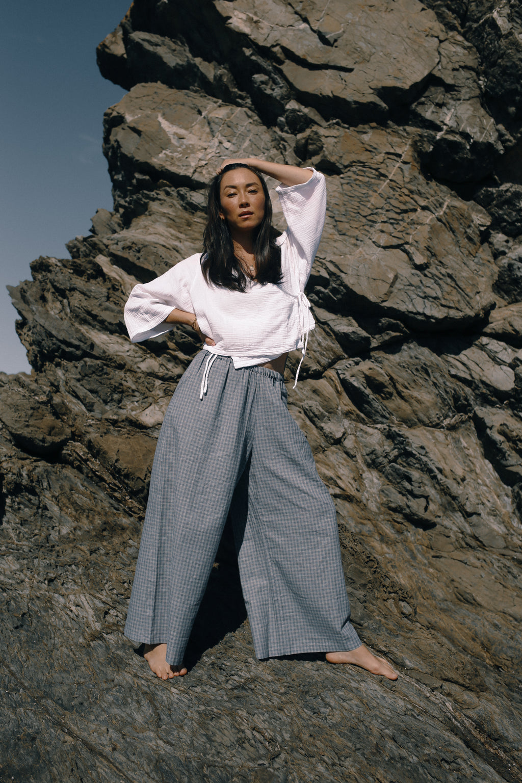 Ivy Pant Cloud Hemp Check (PRE ORDER)