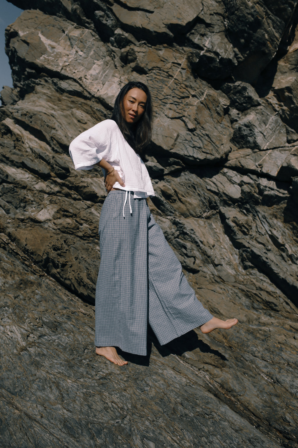 Ivy Pant Cloud Hemp Check (PRE ORDER)