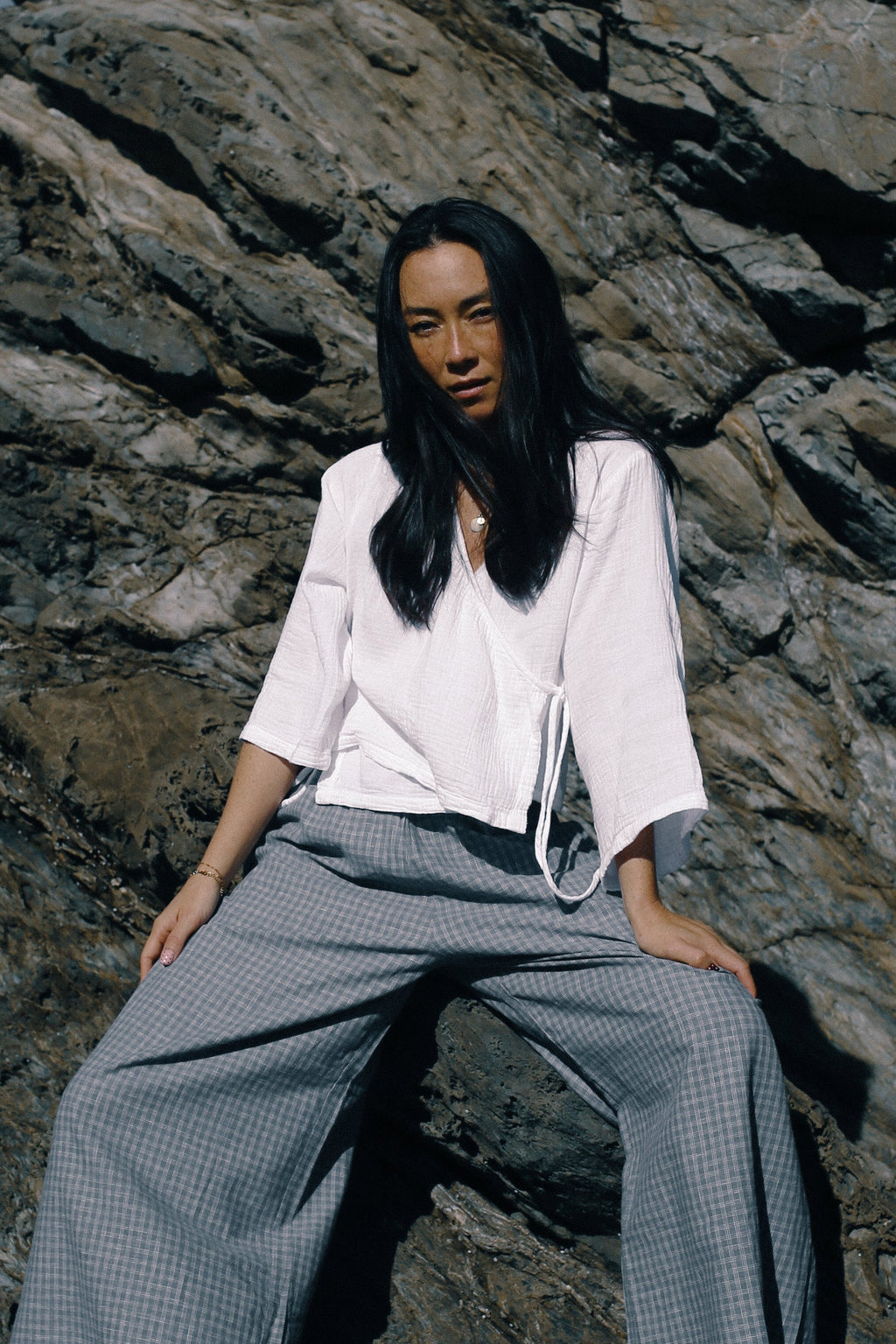 Ivy Pant Cloud Hemp Check (PRE ORDER)