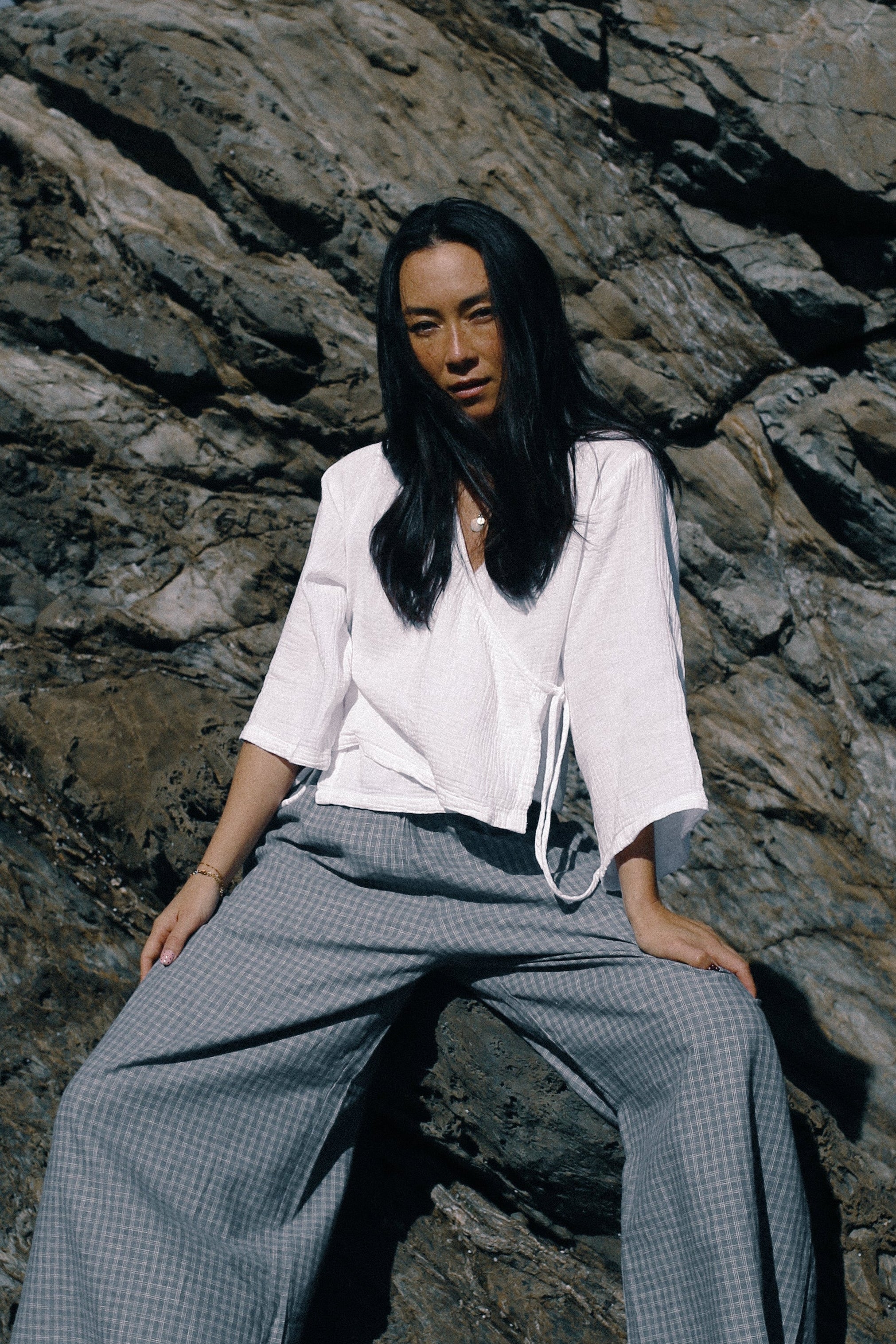 Ivy Pant Cloud Hemp Check (PRE ORDER)