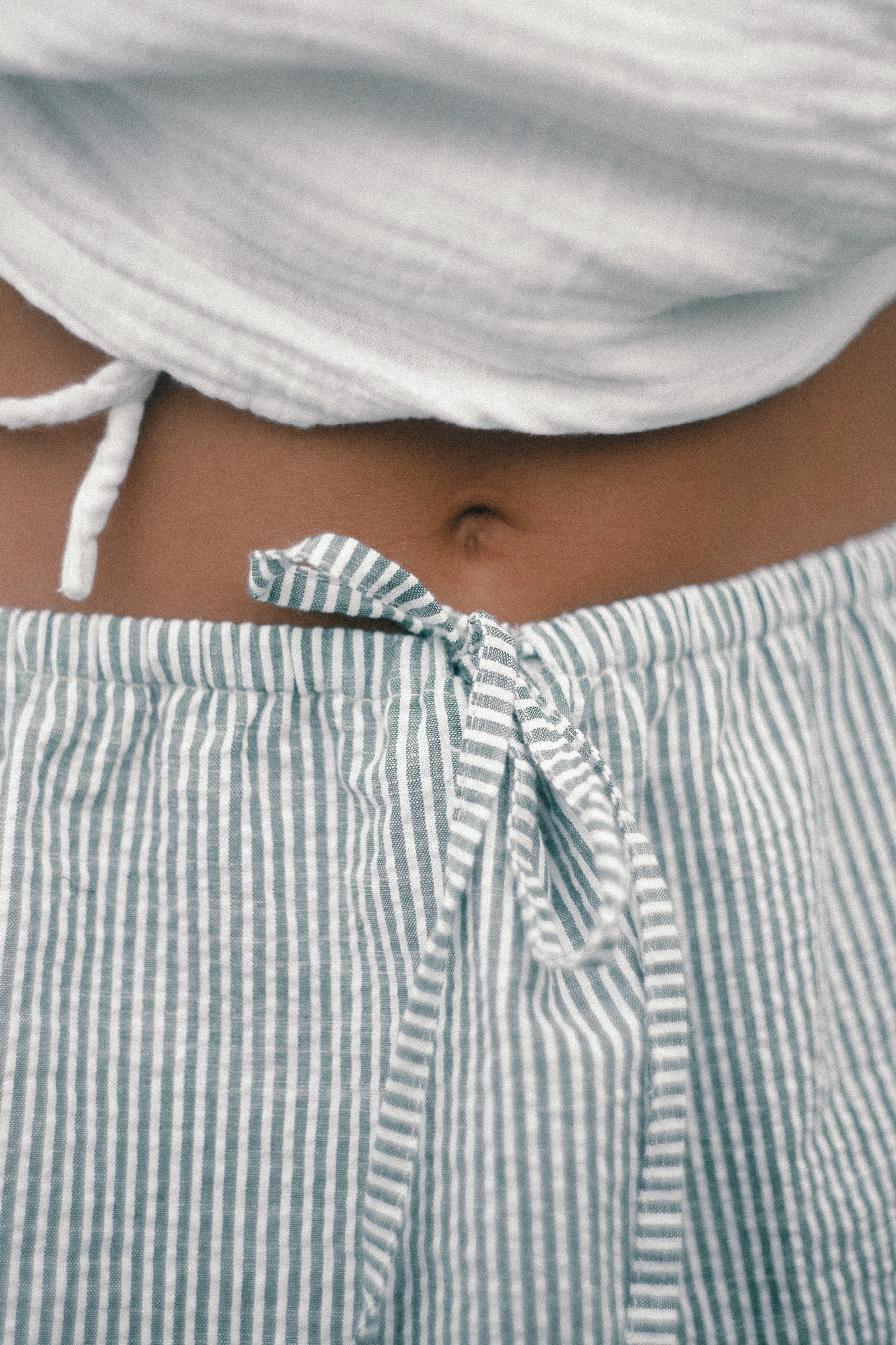 Fleur Skirt Spirulina Stripe