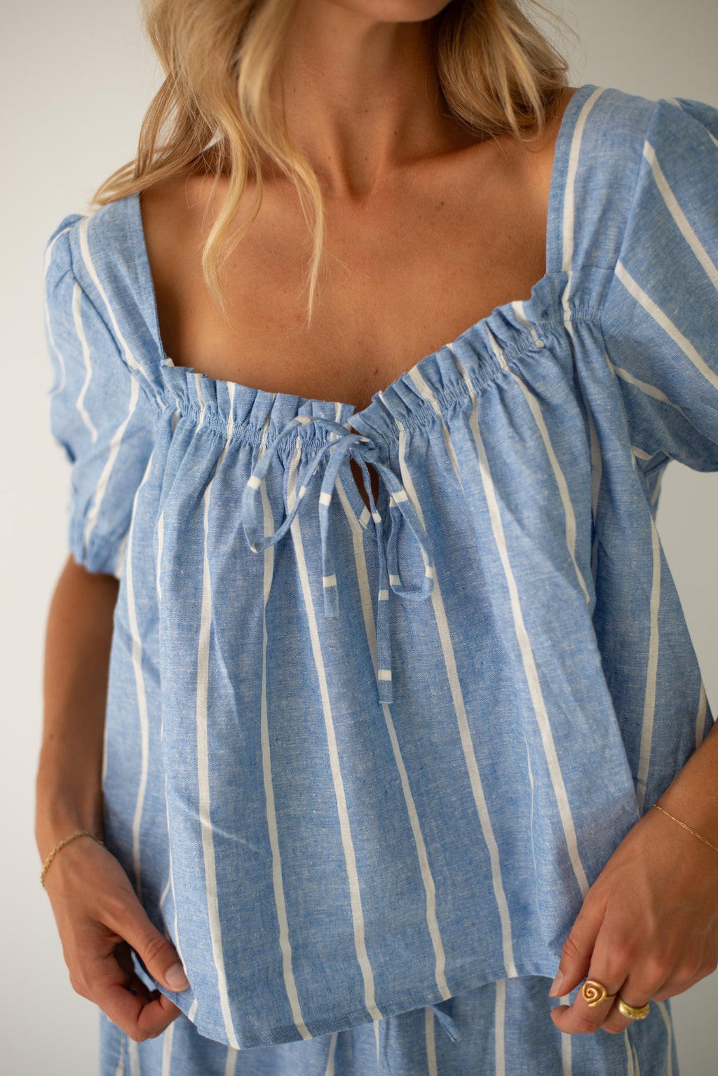 Ava Blouse Sailor Stripe