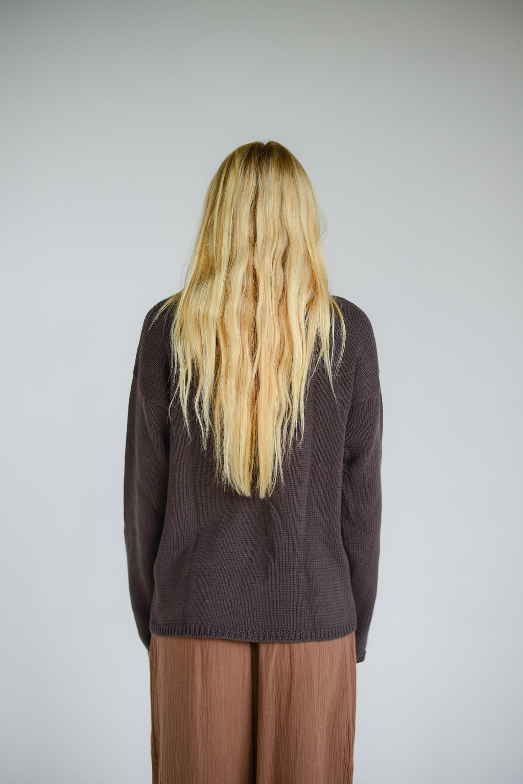 Lucia Knit Jumper Chocolate