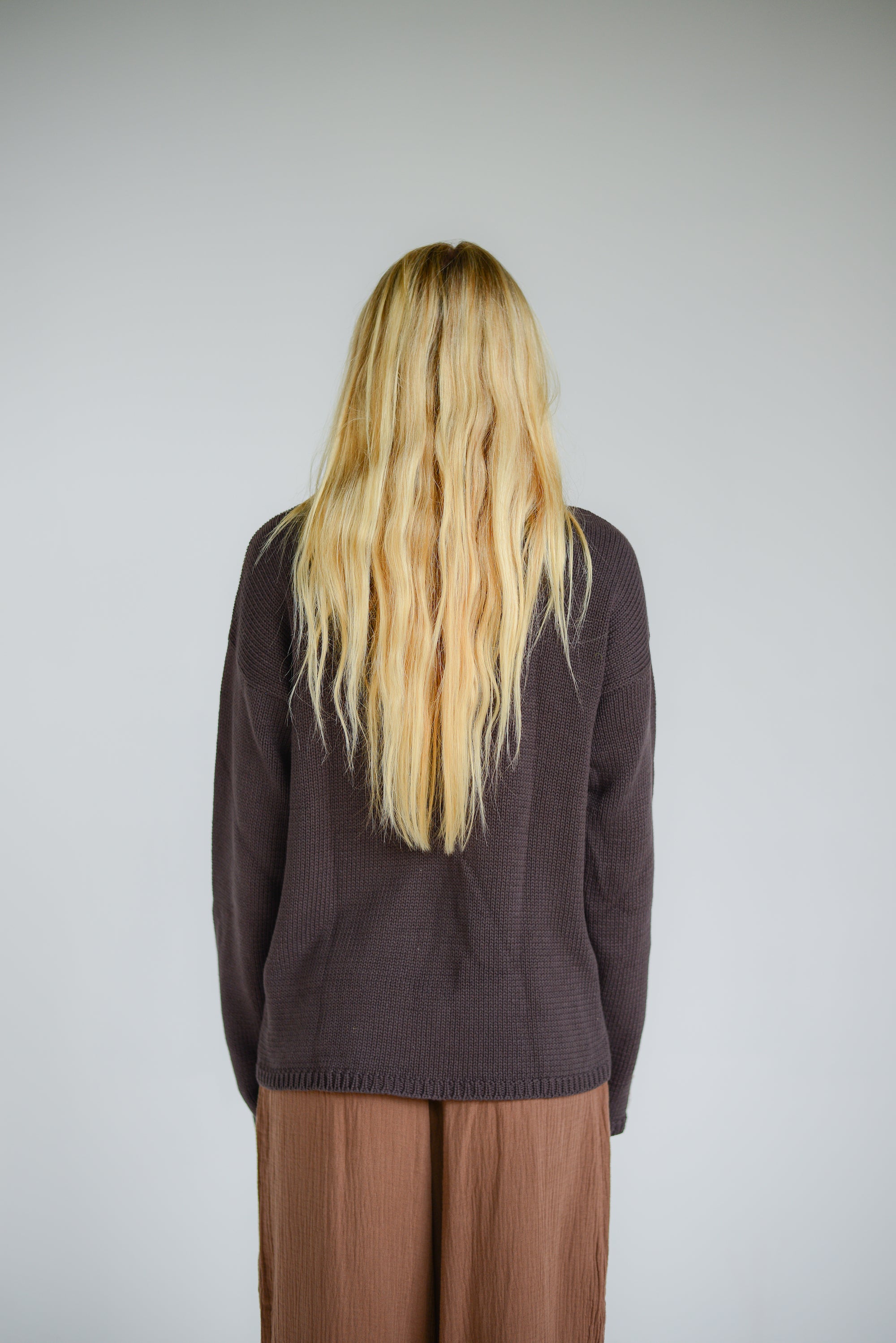 Lucia Knit Jumper Chocolate