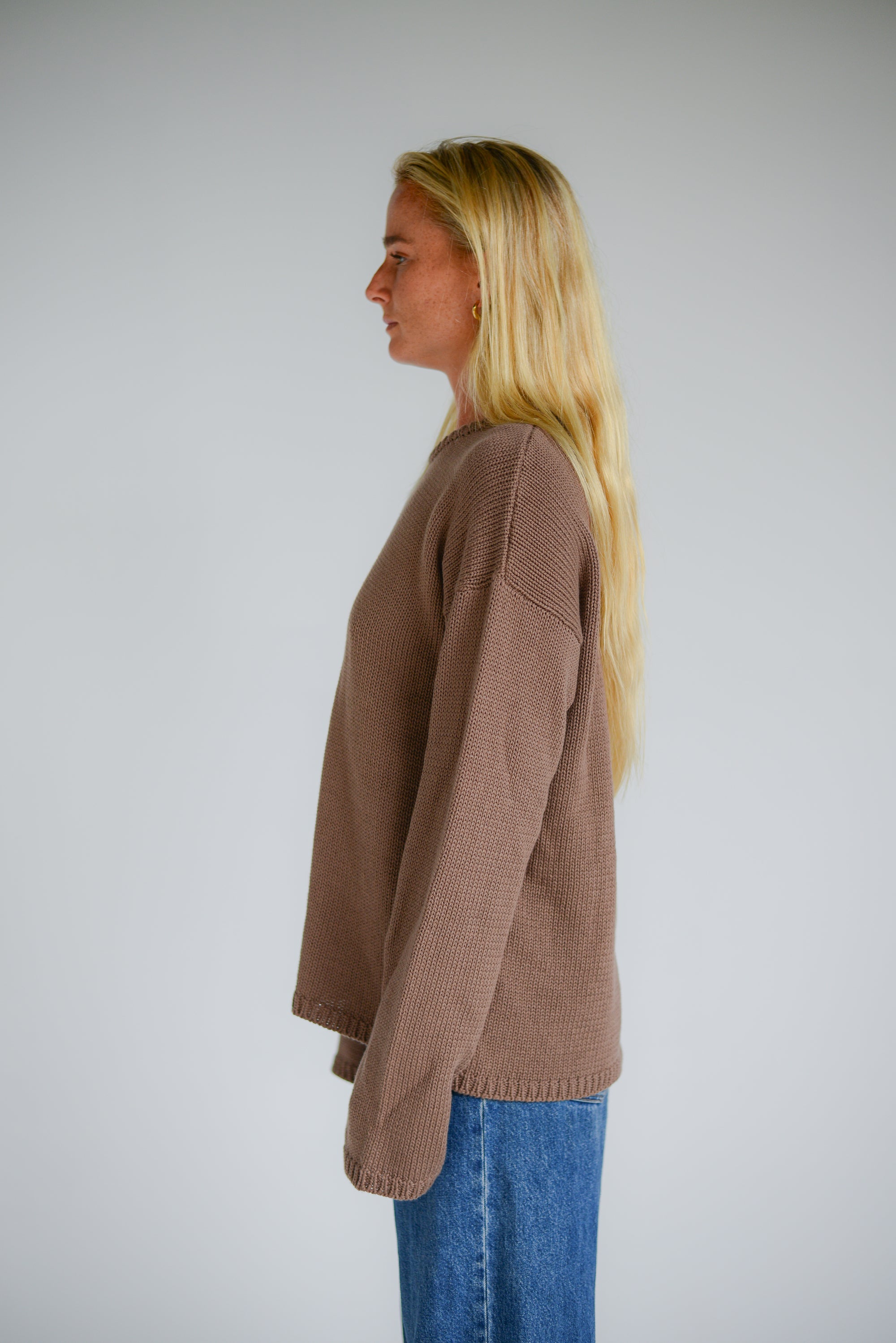 Lucia Knit Jumper Mocha