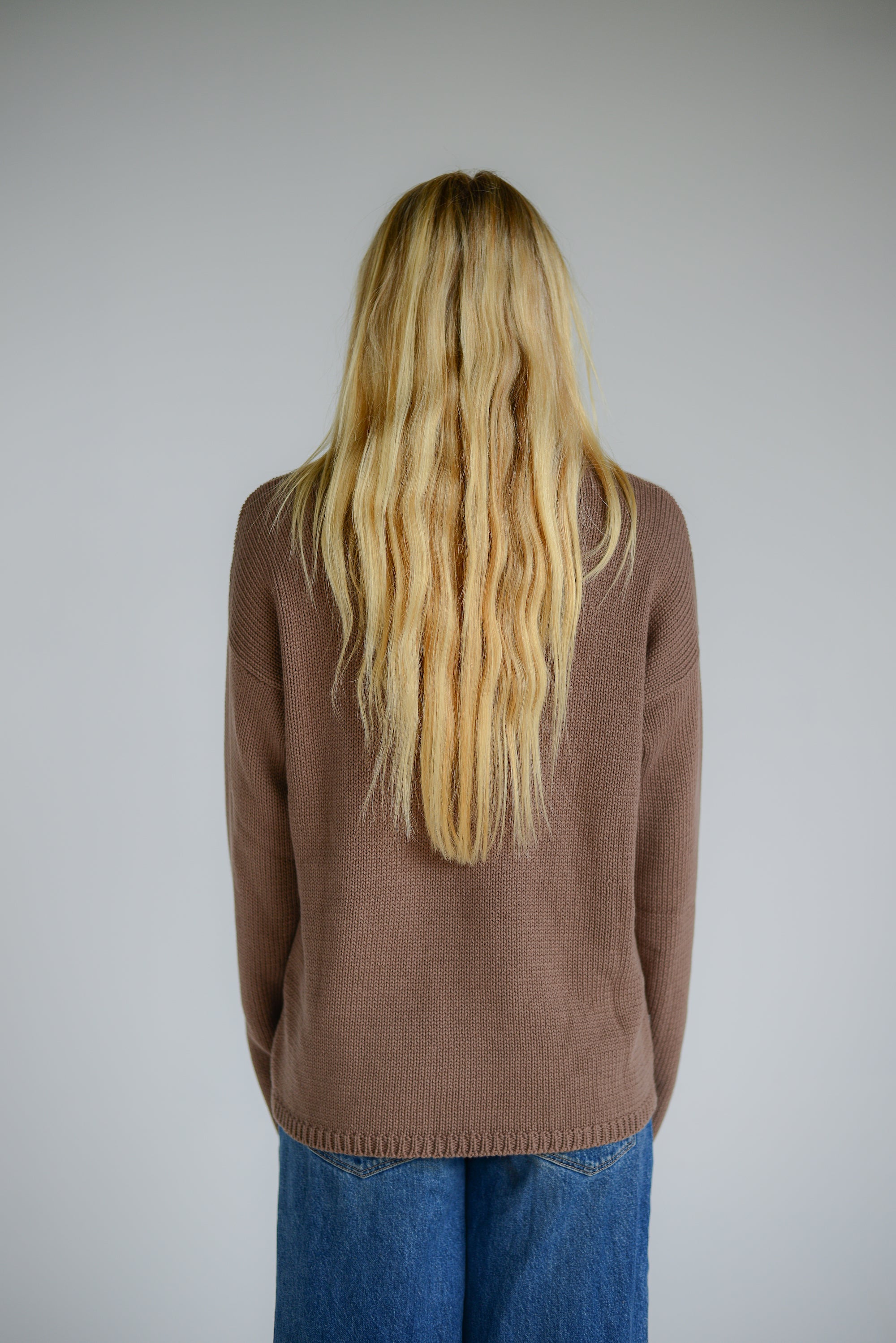 Lucia Knit Jumper Mocha