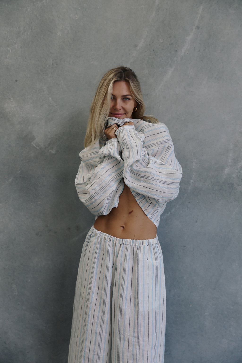 Ivy Pant Luxe Stripe