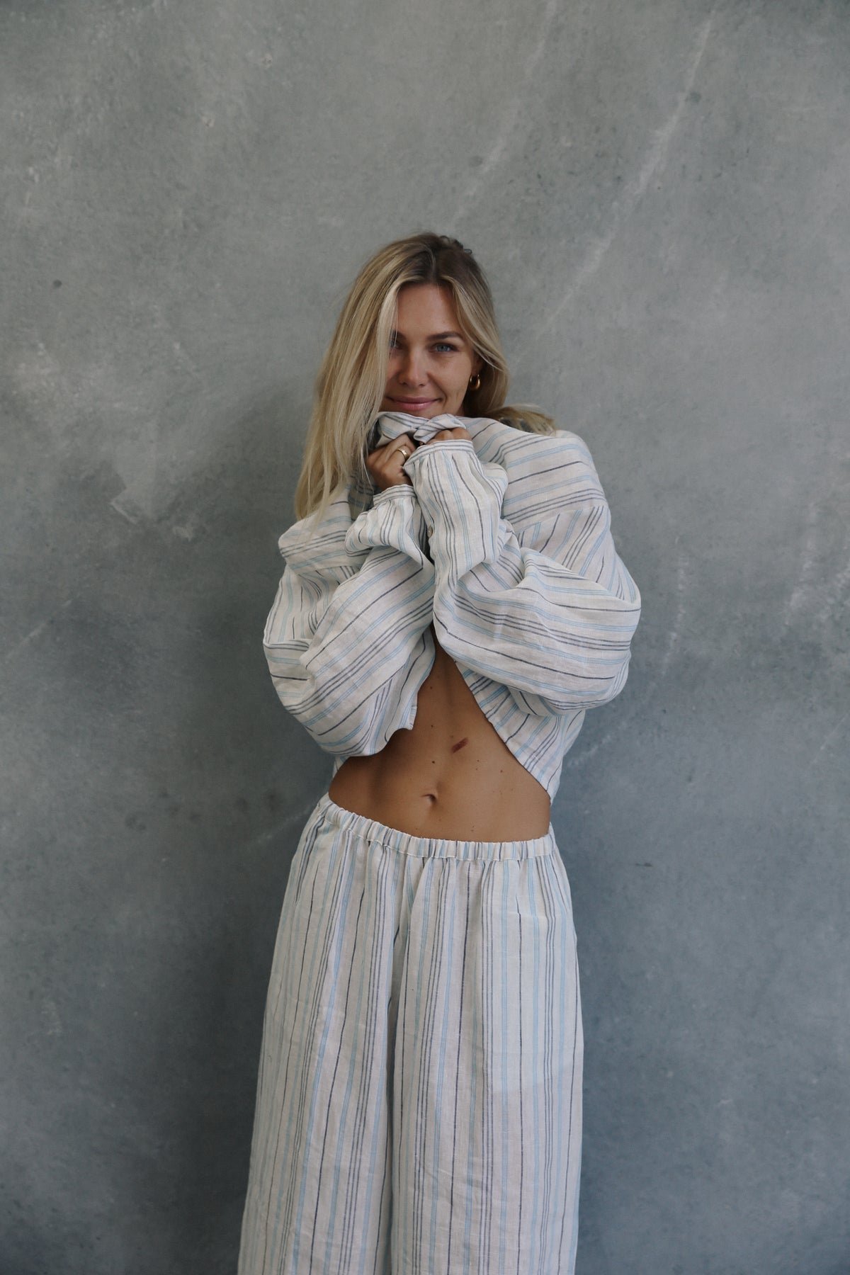 Ivy Pant Luxe Stripe