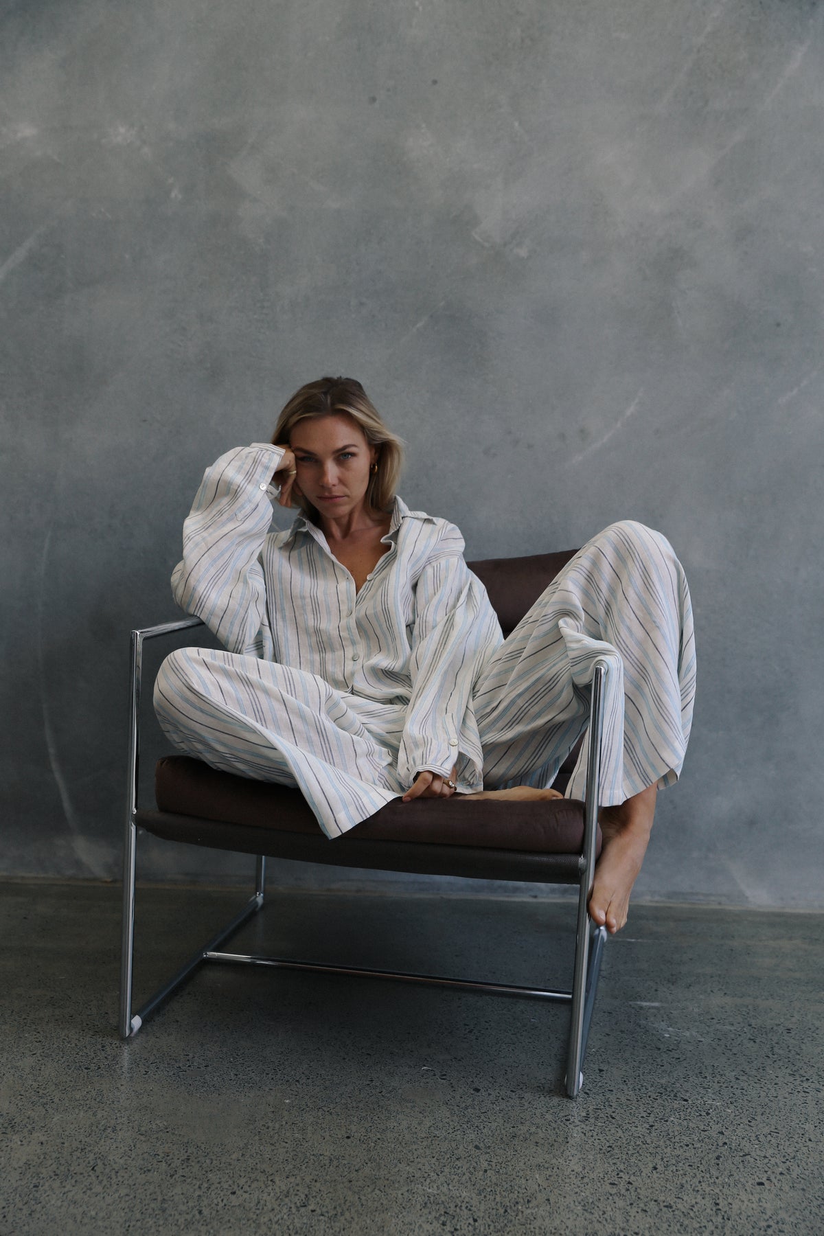Ivy Pant Luxe Stripe