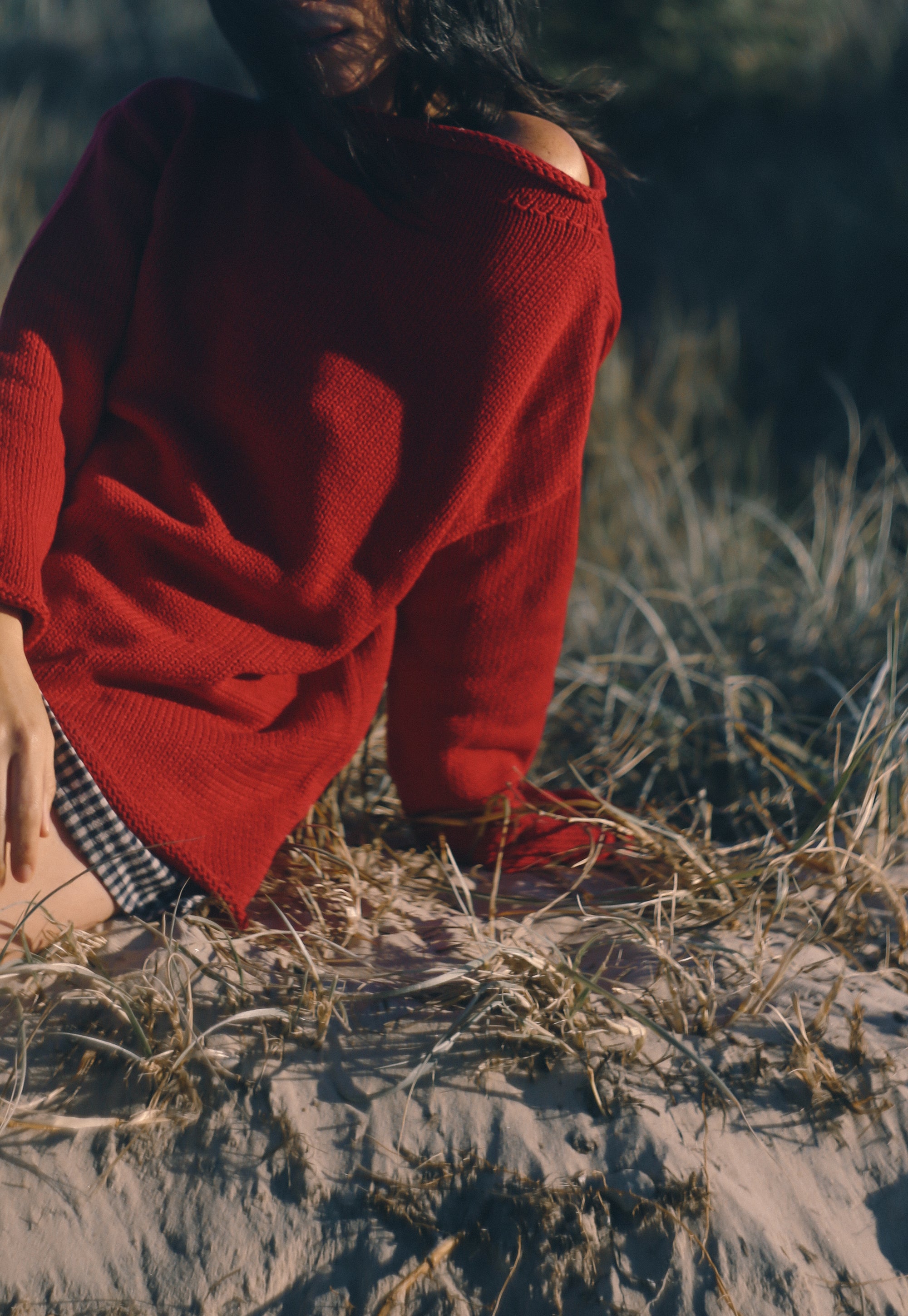 Juni Knit Red