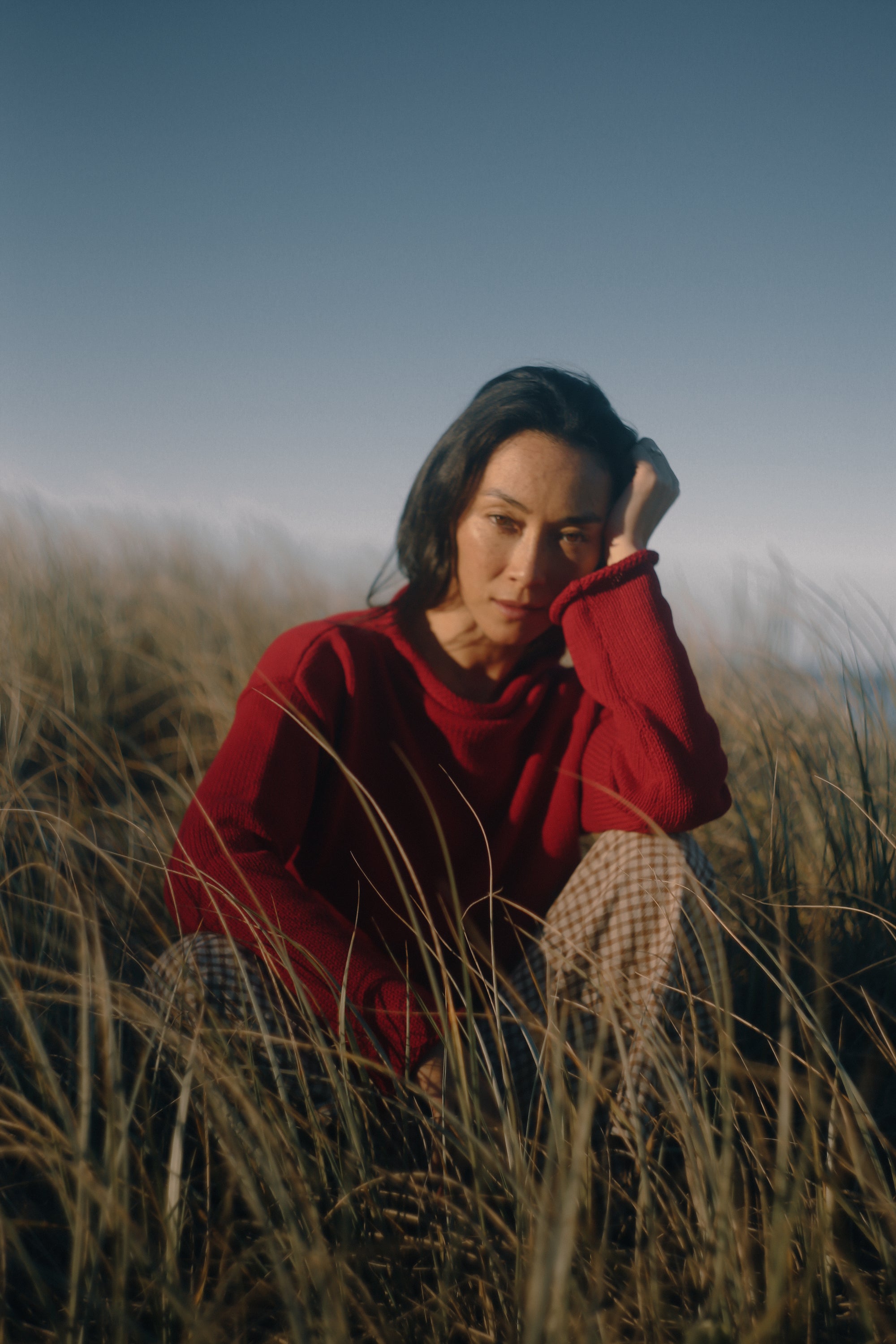 Juni Knit Red