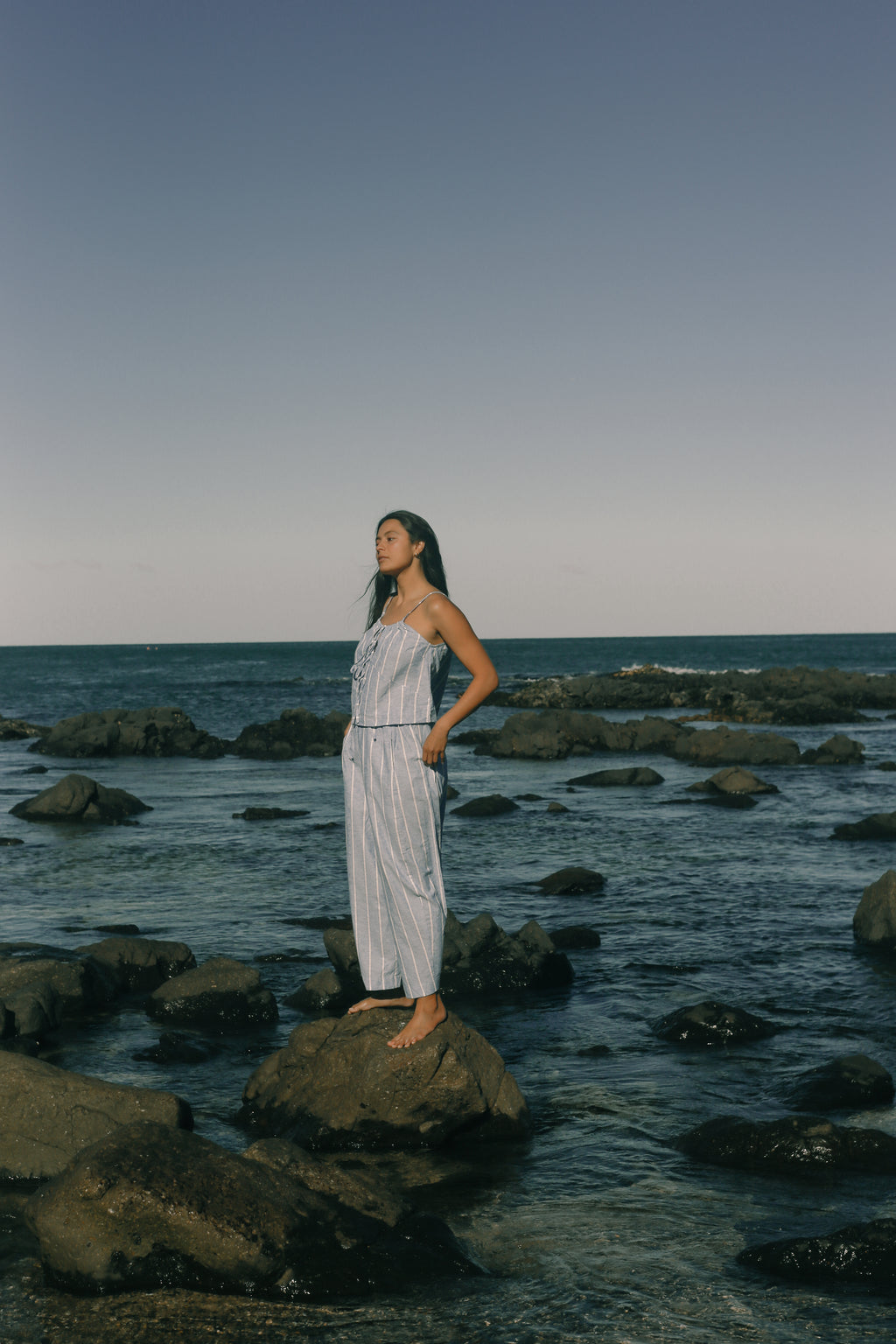 Siena Balloon Pant Sailor Stripe