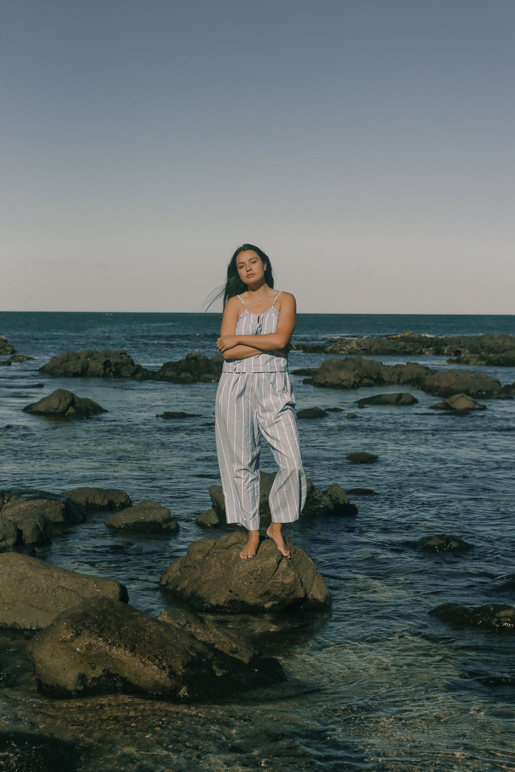 Siena Balloon Pant Sailor Stripe