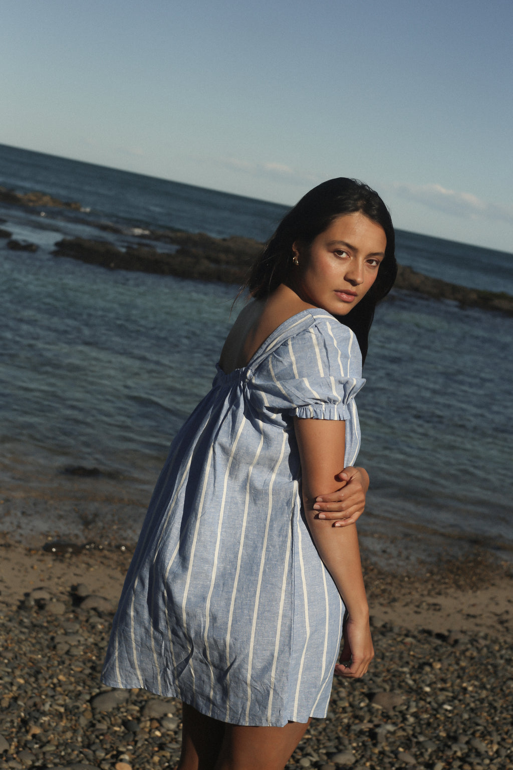 Ava Dress Sailor Stripe