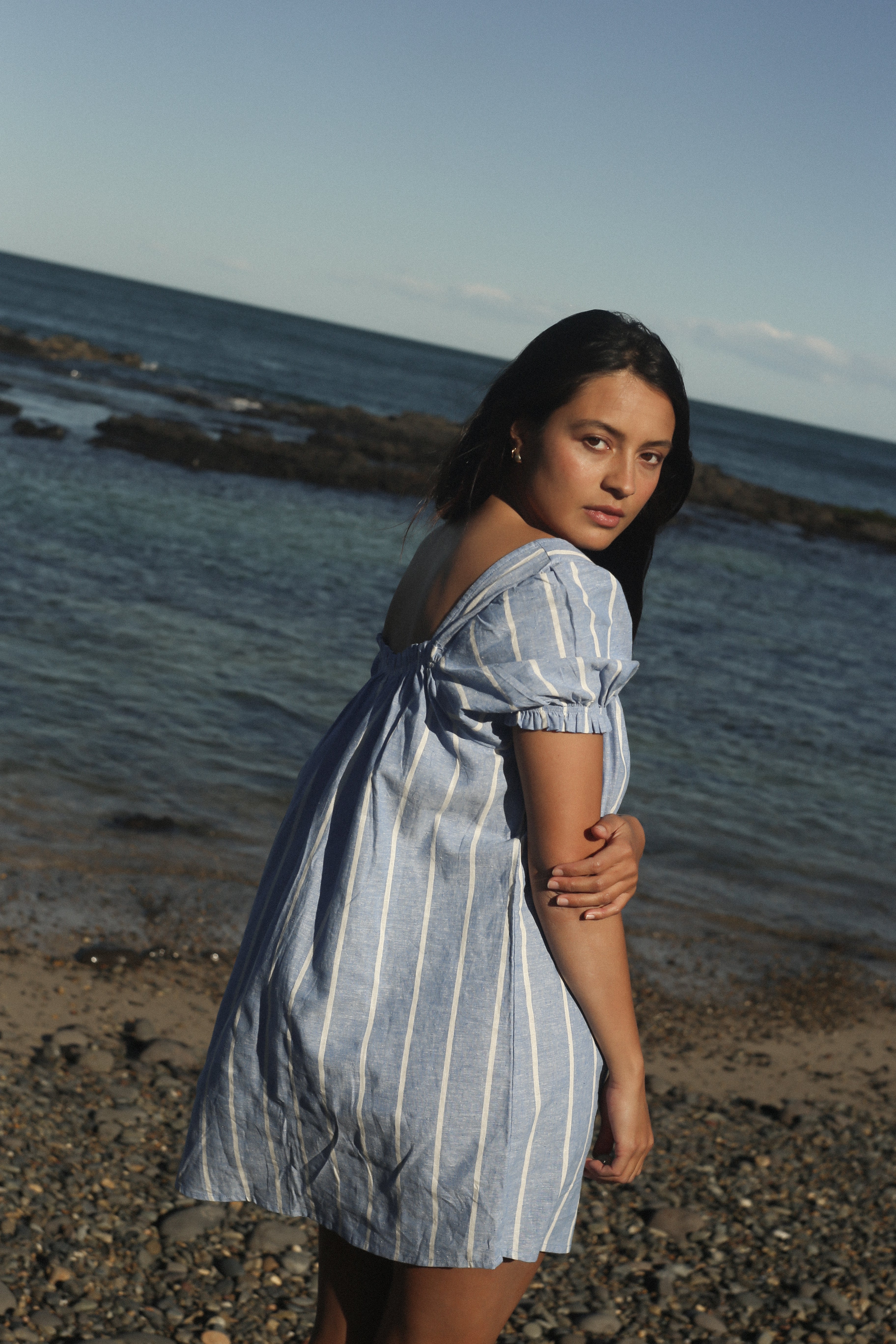 Ava Dress Sailor Stripe