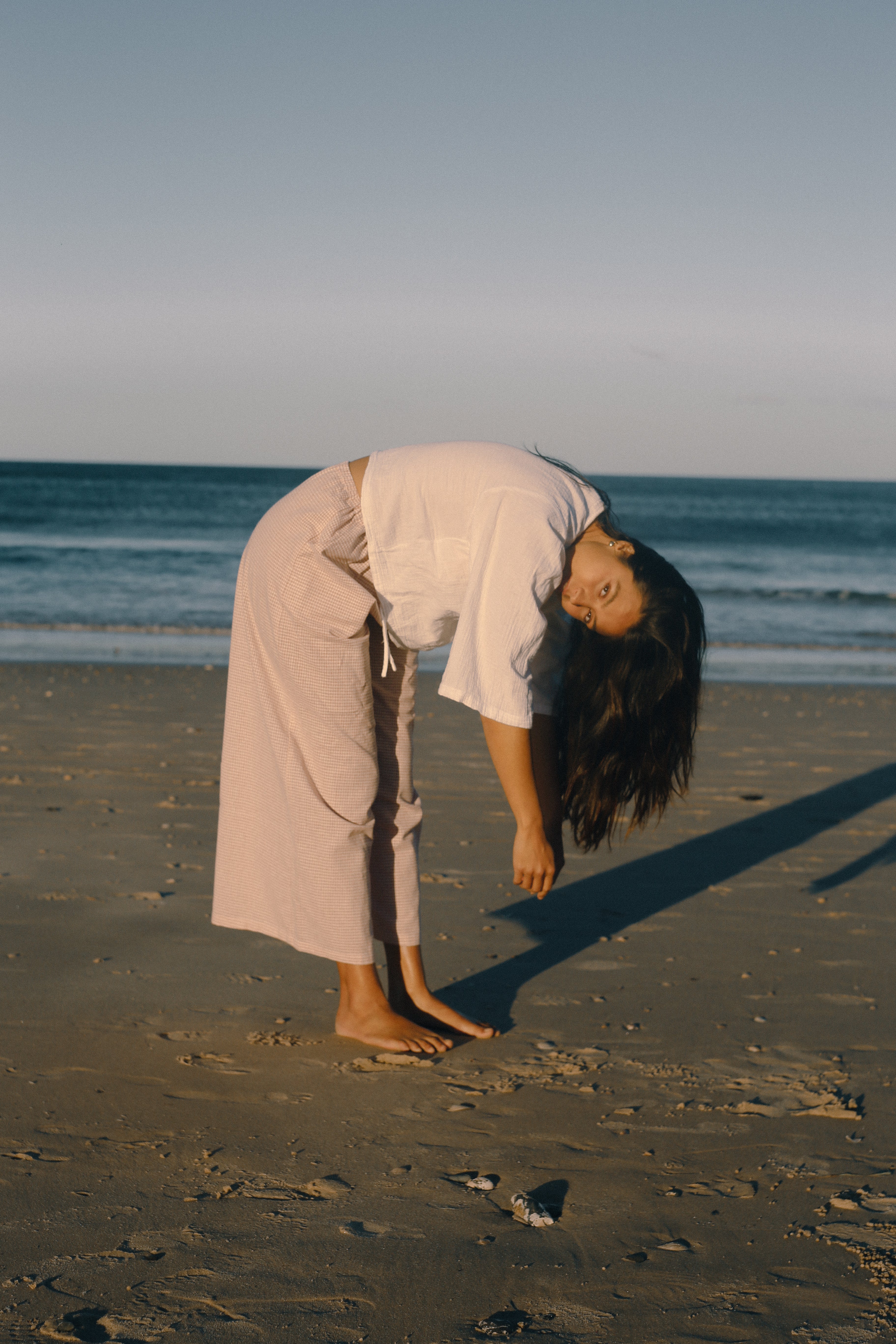 Ivy Pant Dusty Rose Check