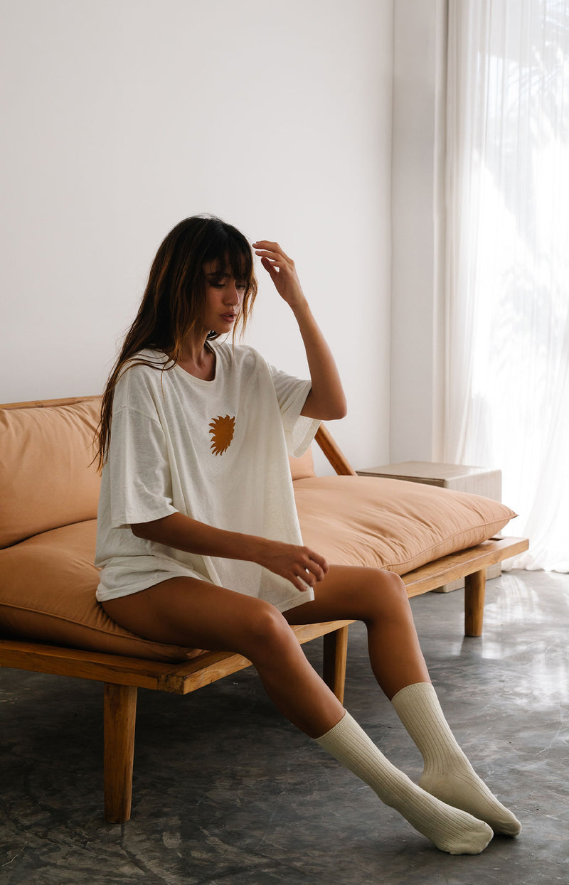 Sunny Hemp Tee Earth