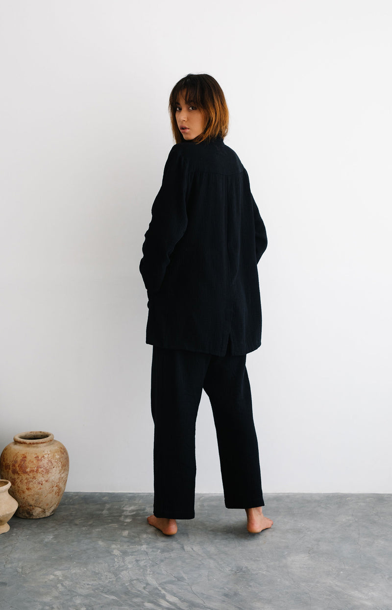 Adley Coat Black
